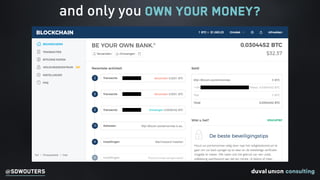 @SDWOUTERS
and only you own your money?
 