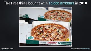 @SDWOUTERS
The first thing bought with 10.000 Bitcoins in 2010
 
