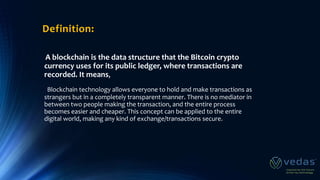 Block chain technology | PPTX