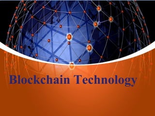 Page 1
Blockchain Technology
 