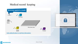 Medical record keeping
Alpna Singh
 