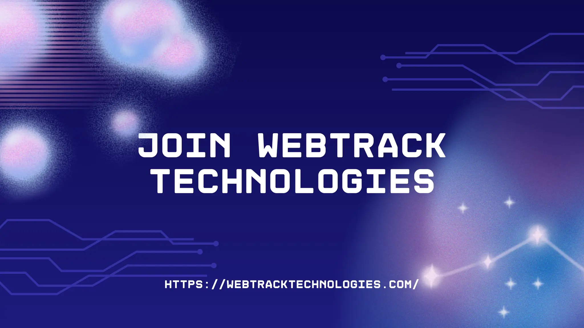 Join Webtrack
Technologies
Join Webtrack
Technologies
https://webtracktechnologies.com/
https://webtracktechnologies.com/
 