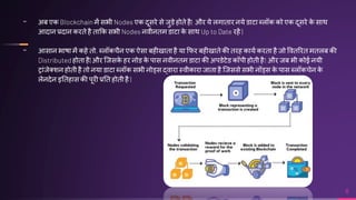 BLOCKCHAIN TECHNOLOGY in HINDI | PPTX