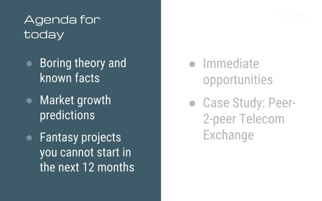 Blockchain in Telecom: Practical Cases | PPTX