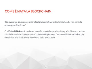 BlockChain e Token Digitali - Webinar gratuito