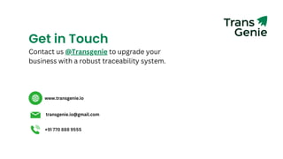 Unlocking Transparency: The Power of Blockchain in Traceability | PDF