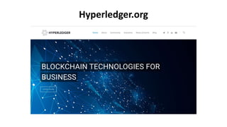 Hyperledger.org
 