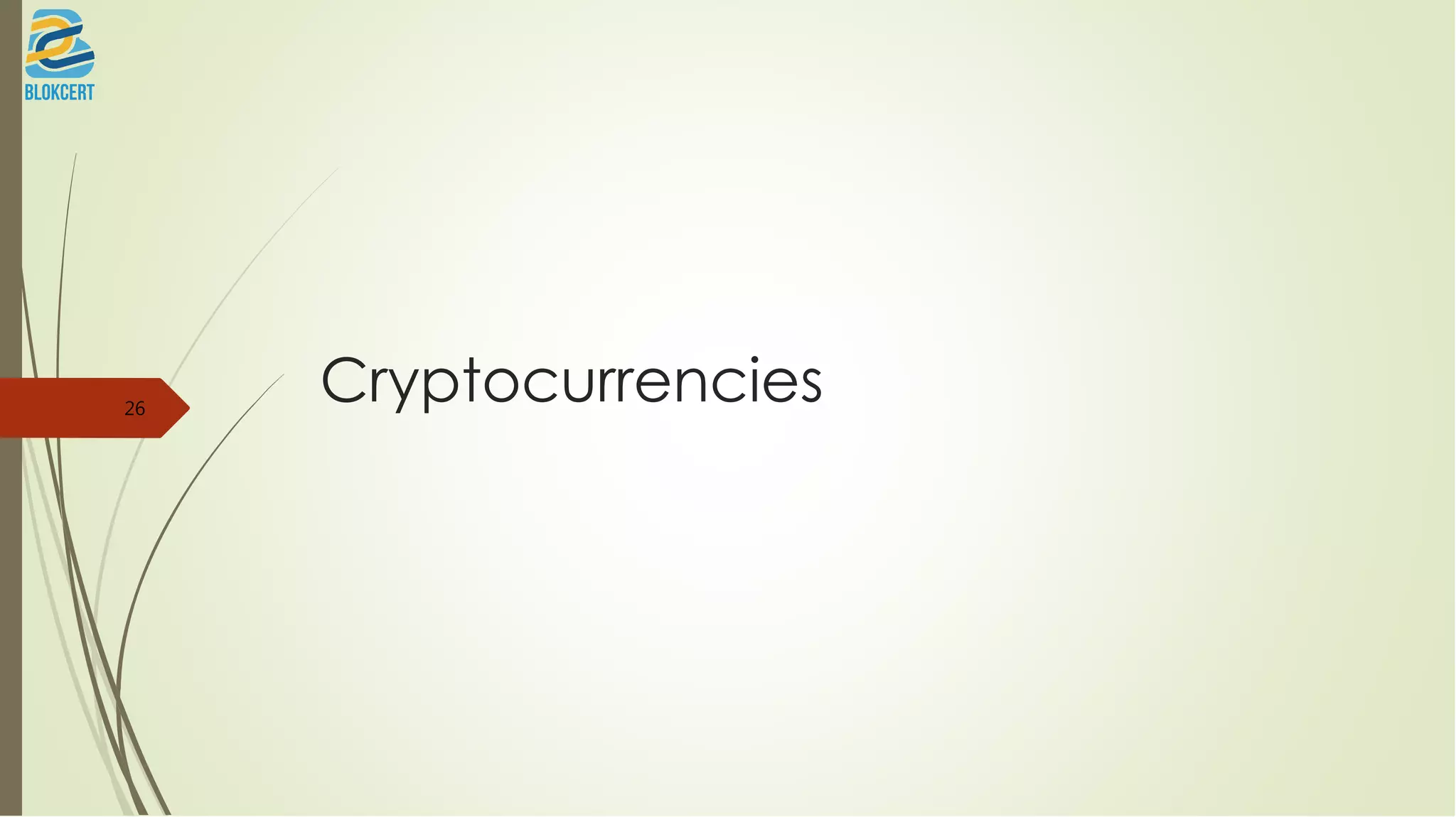 Cryptocurrencies26
 
