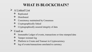 Blockchain Linked Comprehensive Overview of Blockchain Technology and Its Business Impact ...