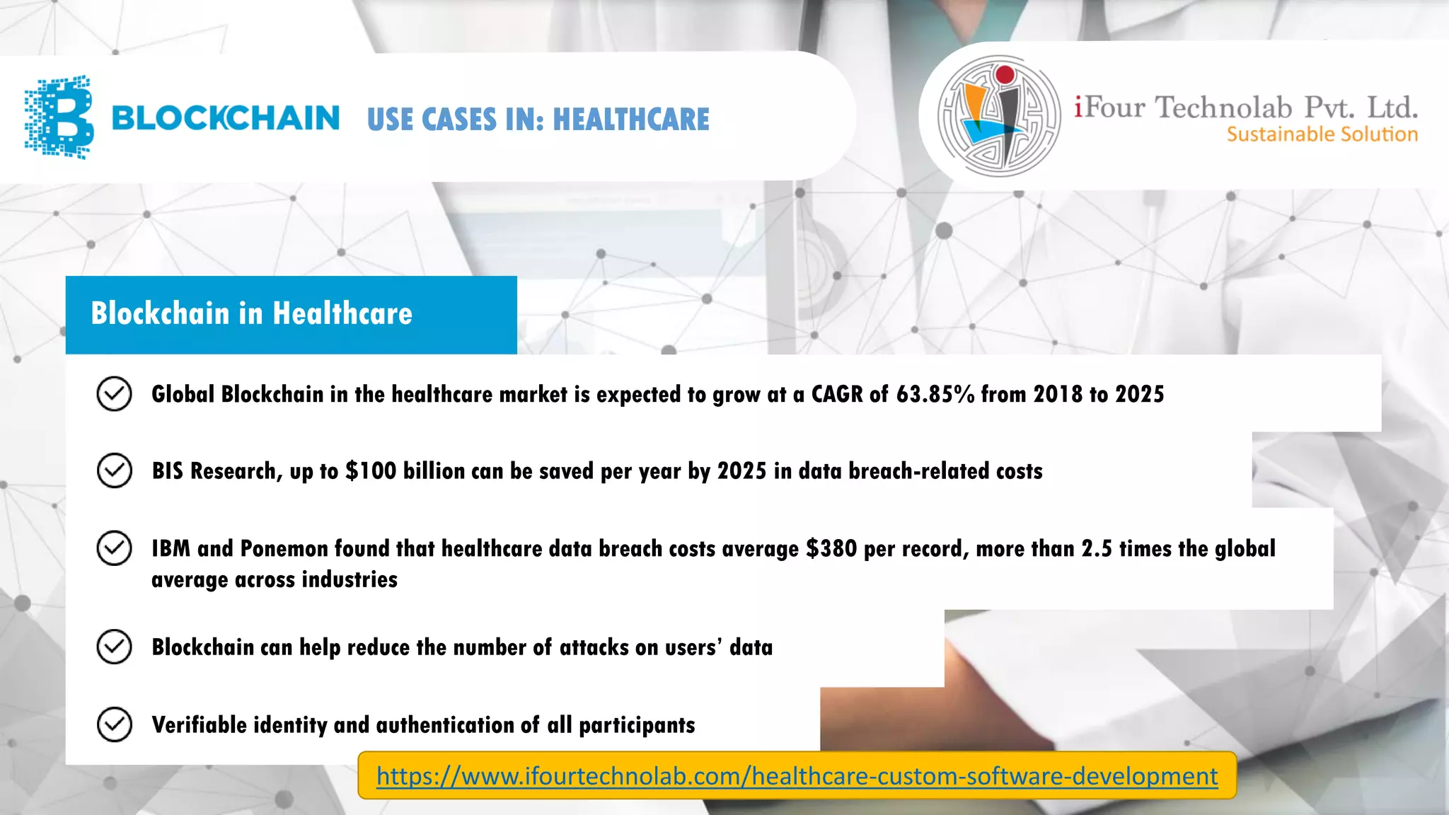 Blockchain Use Cases in Healthcare Industry - iFour Technolab Pvt. Ltd ...