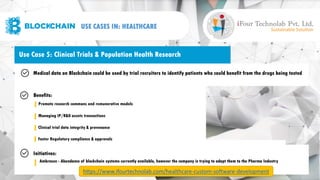 Blockchain Use Cases in Healthcare Industry - iFour Technolab Pvt. Ltd ...