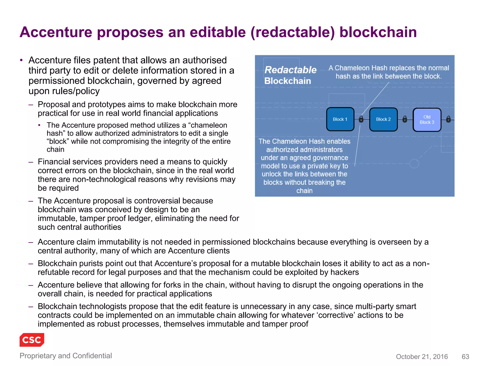 63November 4, 2016Copyright © 2016
Identity for the digital era? The blockchain passport concept
 