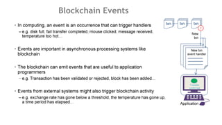 Blockchain Events
 
