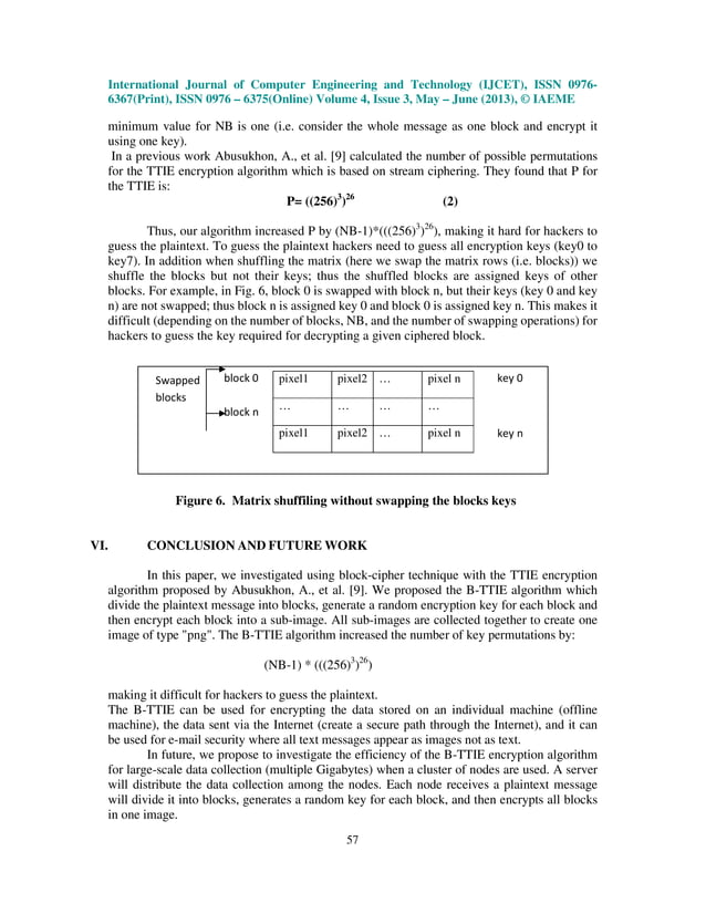 Block cipher encryption for text to-image algorithm | PDF
