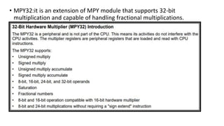 Opcode Mpy Block diagram of msp430x5xx | PPTX