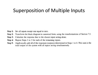 Superposition of Multiple Inputs
 