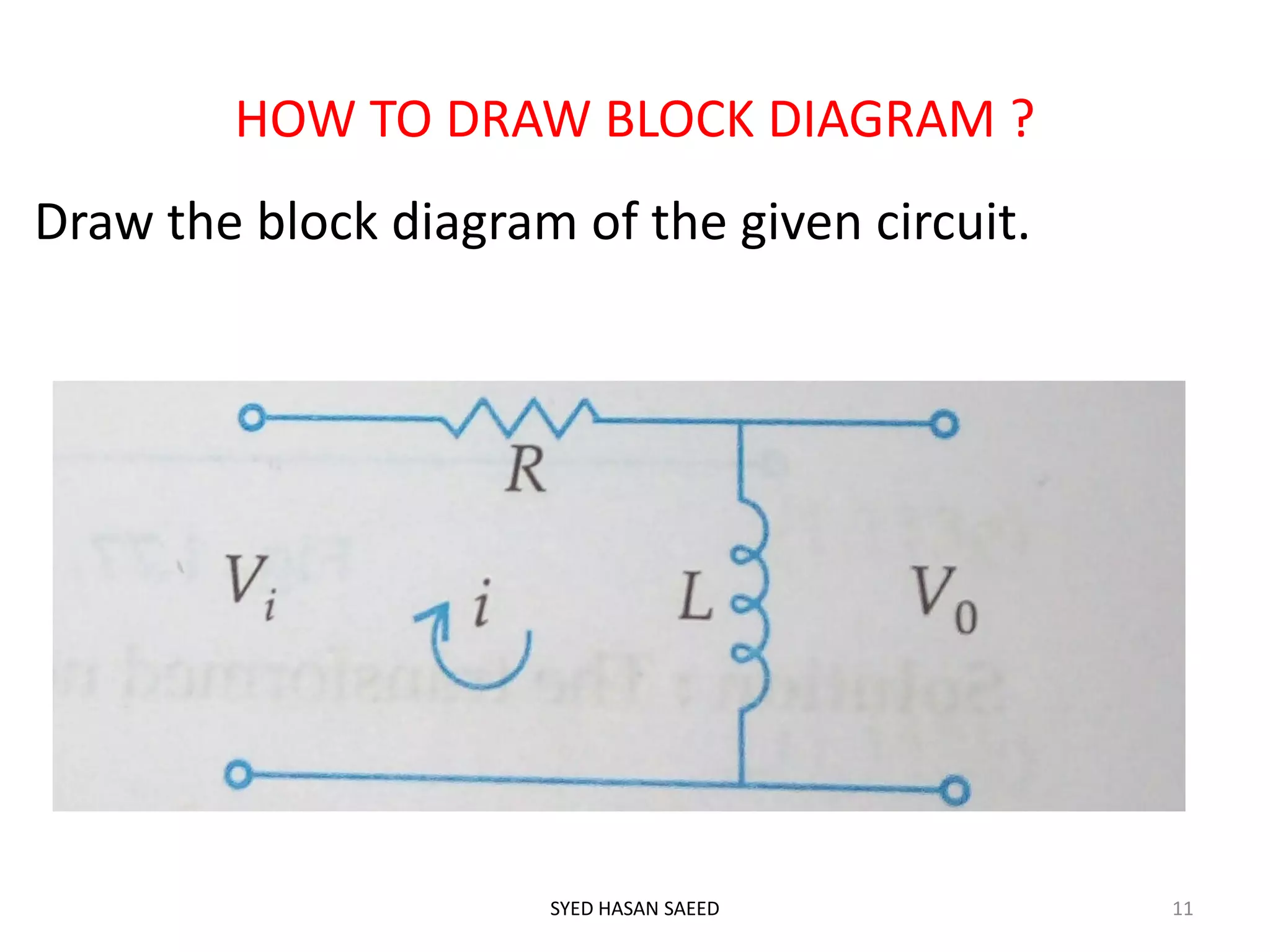 Block diagram representation 3 | PDF | Physics | Science