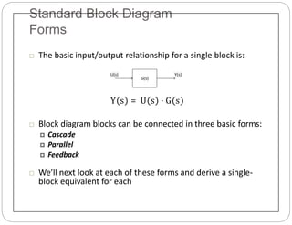 Block diagrams and signal flow graphs | PPTX