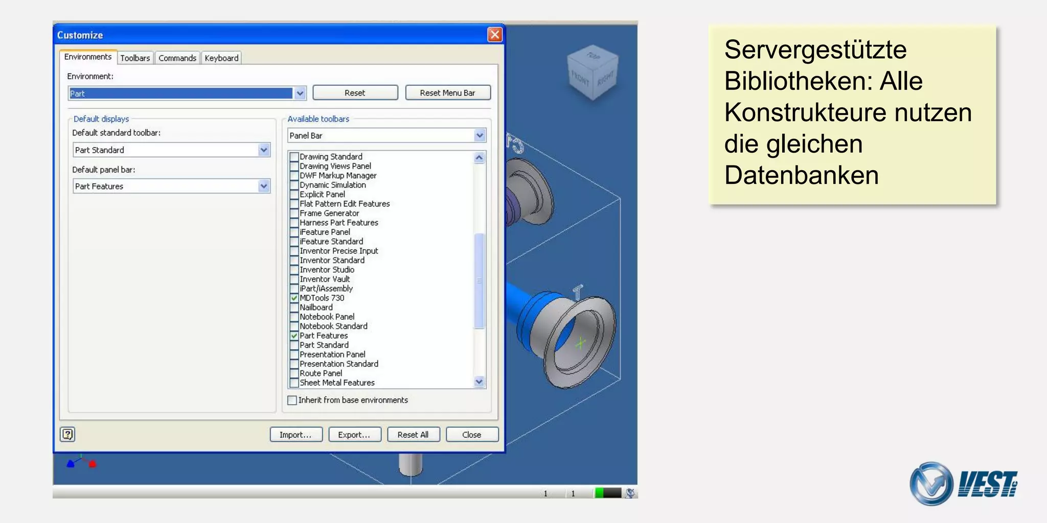 Edit Cavity Library

                      Flexible und anpassbare
                      Cavity/Interface-
                      Bibliotheken




                               Manifold Design with MDTools® 740
 