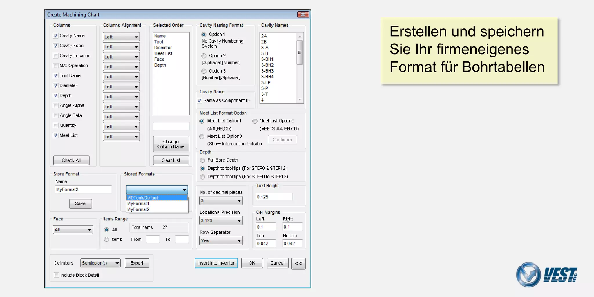 Cross Platform Compatibility

                               Import/Export einer
                               Konstruktion von
                               und nach Autodesk
                               Inventor und
                               SolidWorks




                                    Manifold Design with MDTools® 740
 