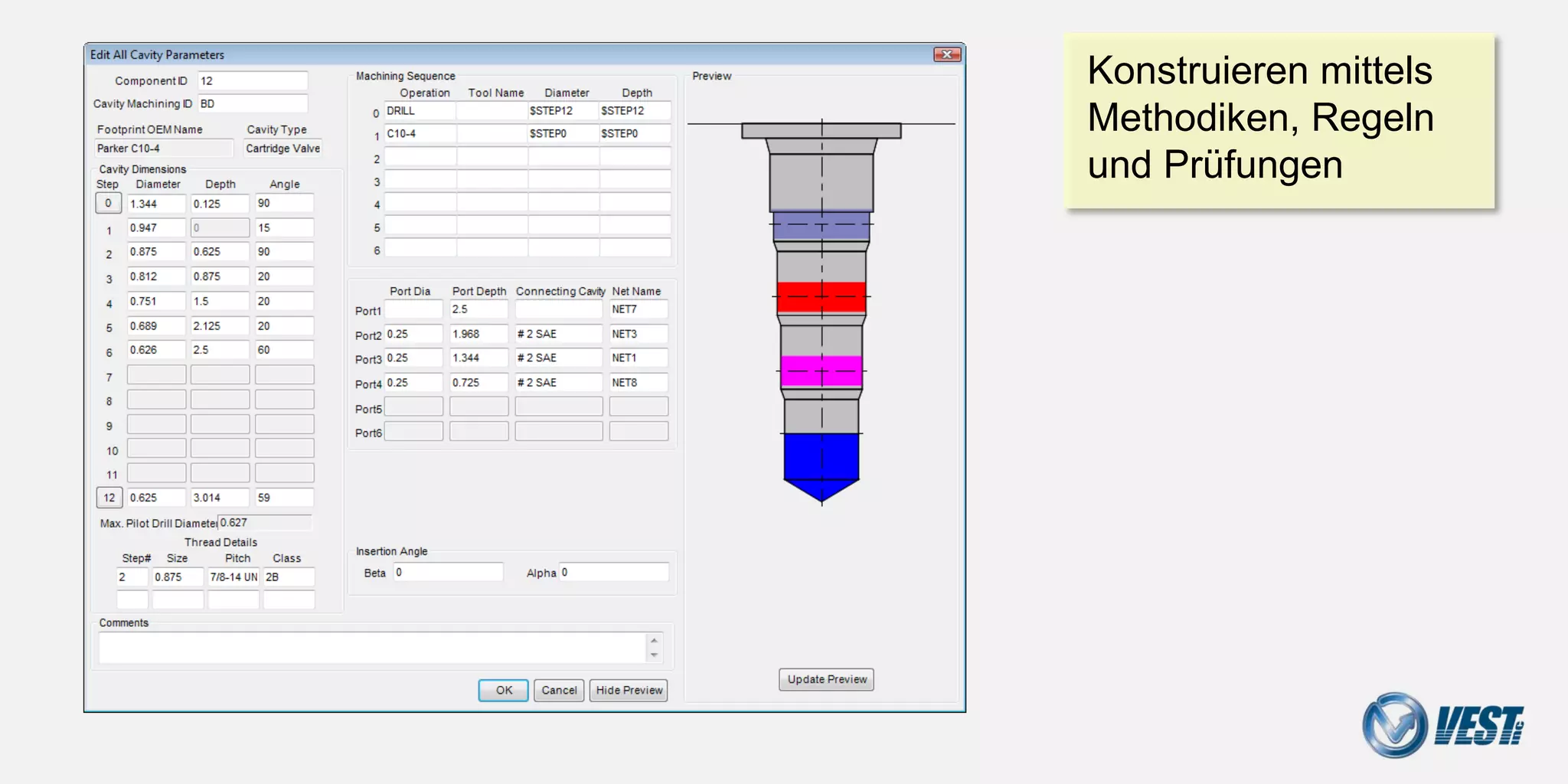 Embedded manifold design methodology

                                       Konstruieren mittels
                                       Methodiken, Regeln, und
                                       Prüfungen




                                                Manifold Design with MDTools® 740
 