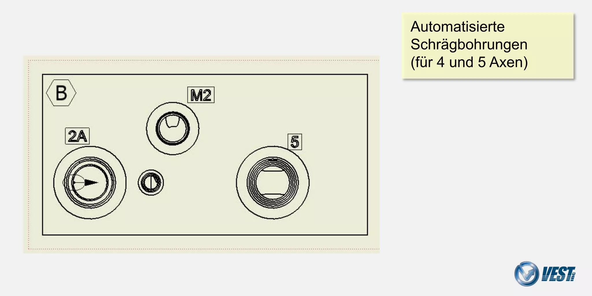 Automated angle holes

                        Automatisierte
                        Schrägbohrungen
                        (für 4 und 5 Axen)




                                Manifold Design with MDTools® 740
 
