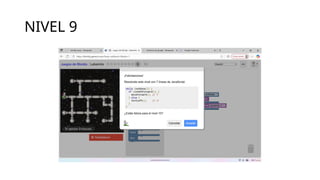 Exploring Blockly Maze: Step-by-Step Level Captures and Solutions | PPTX