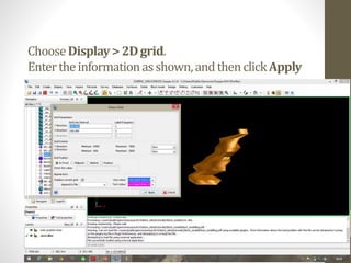 Block modeling using surpac | PPTX
