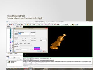 Block Modeling using Geovia Surpac for Resource Estimation | PPTX