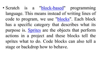 Block types | PPTX | Programming Languages | Computing