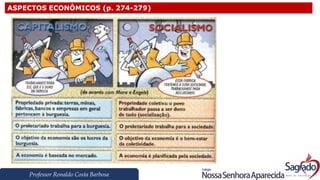 Professor Ronaldo Costa Barbosa
ASPECTOS ECONÔMICOS (p. 274-279)
 