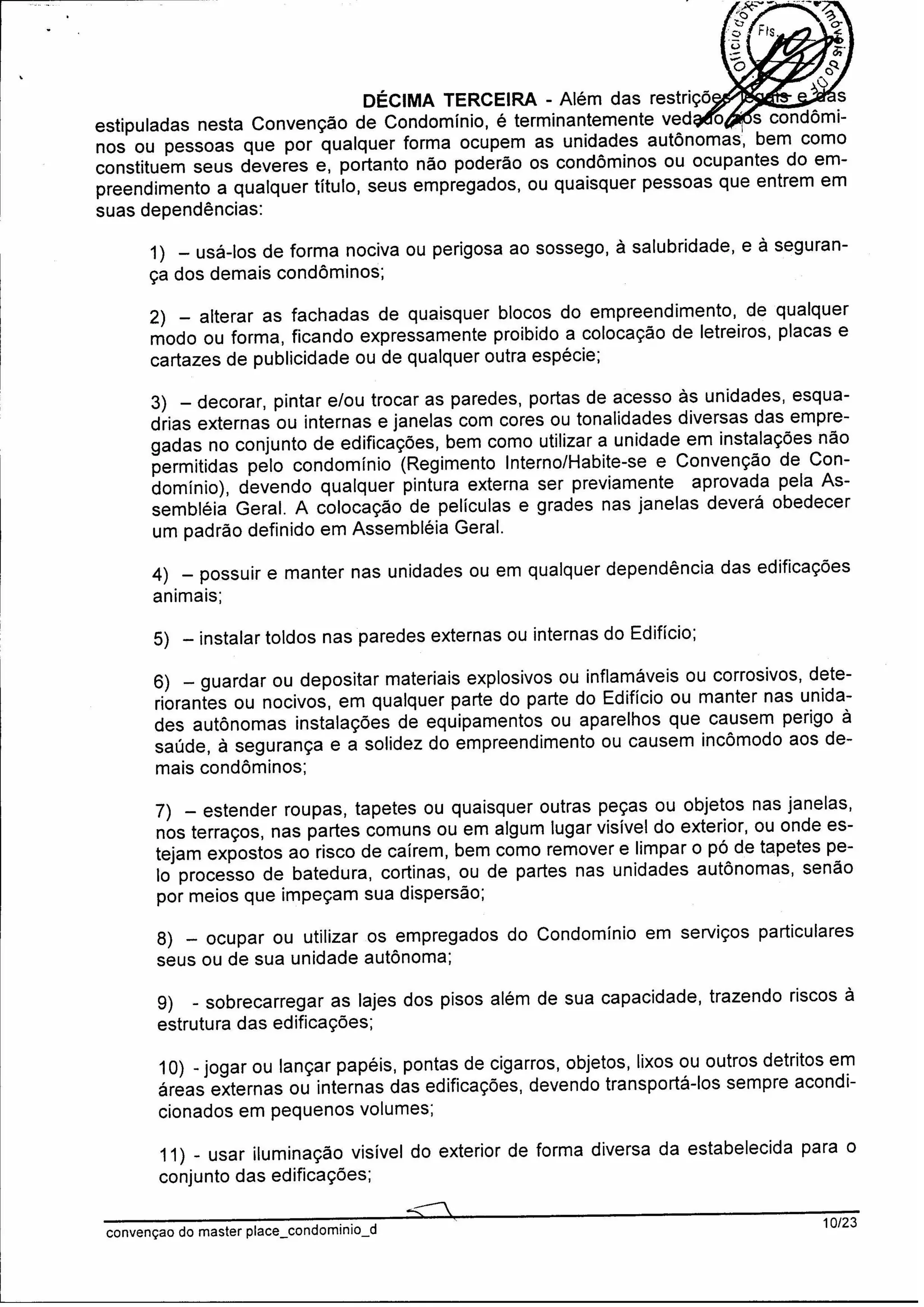 Master Place - Convenção Bloco D