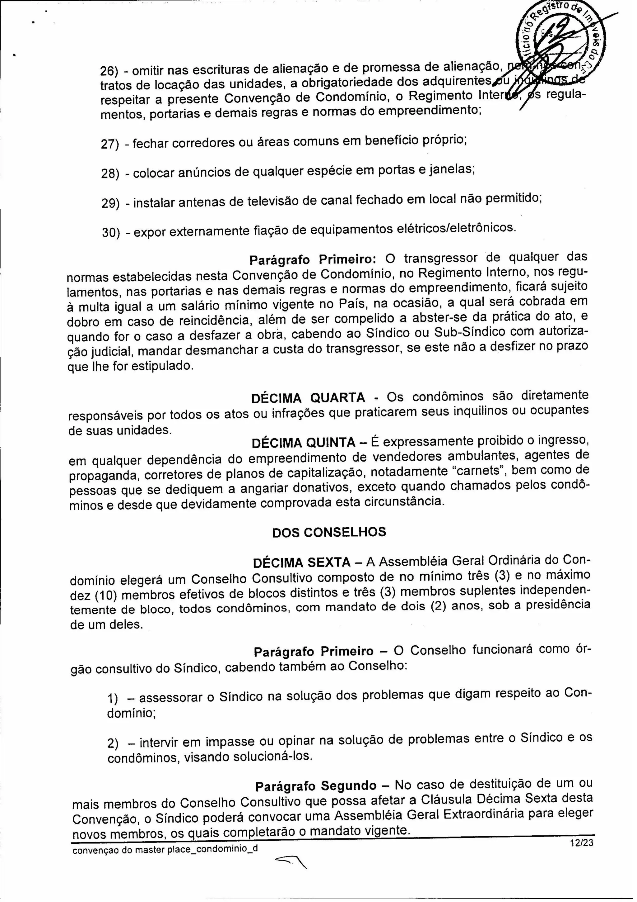 Master Place - Convenção Bloco D