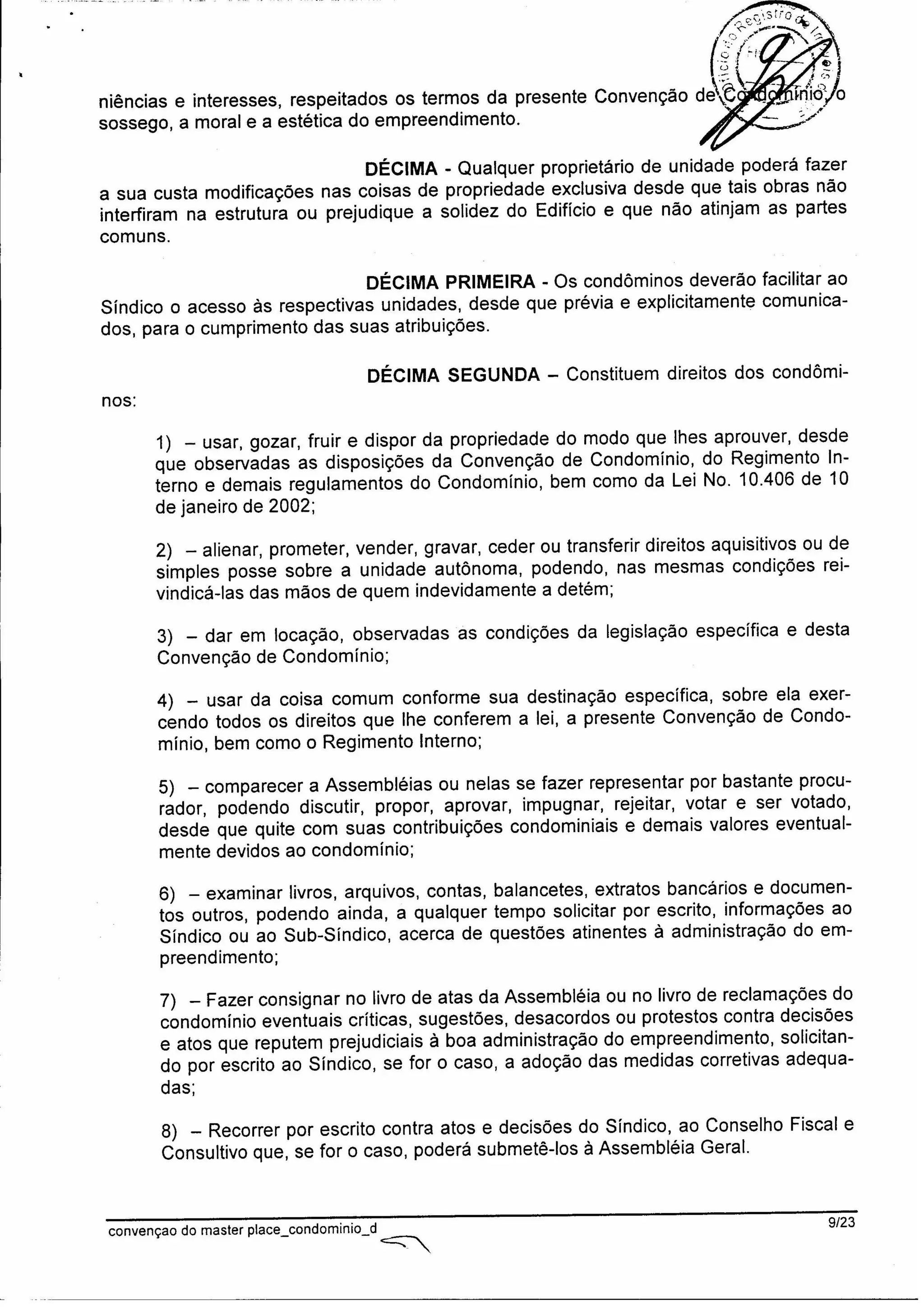 Master Place - Convenção Bloco D