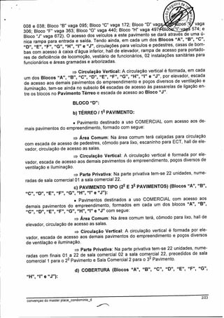 Master Place - Convenção Bloco D