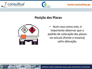 Posição das Placas
• Num caso como este, é
importante observar que o
padrão de colocação das placas
no veículo (frente e traseira)
sofre alteração.
62
 