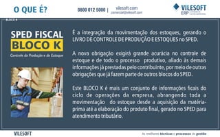 Bloco K - SPED 