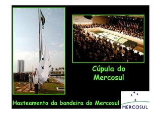 Cúpula do
                          Mercosul


Hasteamento da bandeira do Mercosul
 