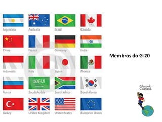 Membros do G-20
 