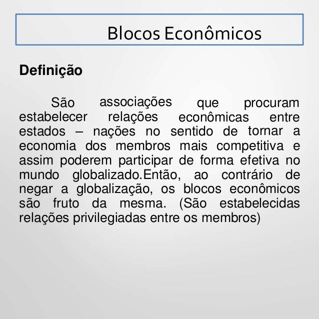 Blocos Econômicos: O Que São, Objetivos E Principais Blocos – SOVRNY