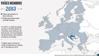 Apresentação elaborada pela Professora FERNANDA BRUM LOPES, disciplina de Geografia
 