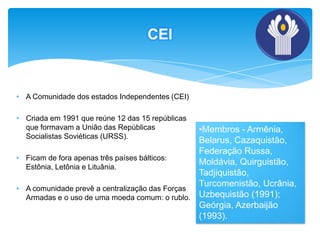  Membros: Bolívia, Colômbia, Equador e Peru (1969); Venezuela (1973). O Chile sai em 1976.Gerou o que seria mais tarde a União Européia. 