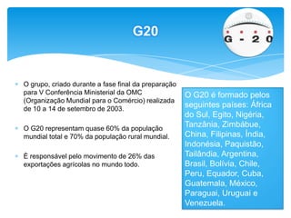 As negociações para consolidação da Alca estão congeladas,