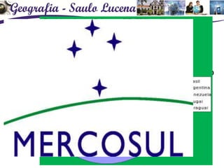 7.4- Mercosul – Mercado Comum do
Sul
• Foi criado em 26 de março de 1991.
• Em 1994, com a assinatura do Protocolo de Ouro
Preto, tornou-se uma união aduaneira.
• Países membros
• Membros associados: Bolívia, Chile, Peru,
Colômbia e Equador.
 