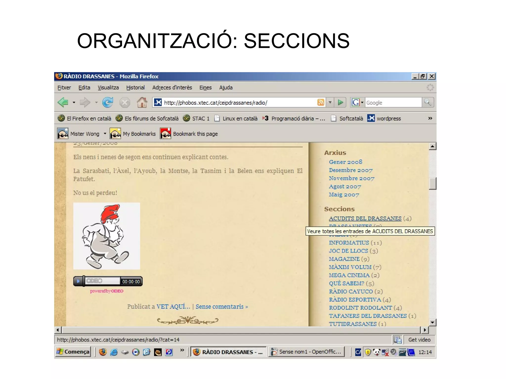 Blocs a l'escola. Blocseducacio