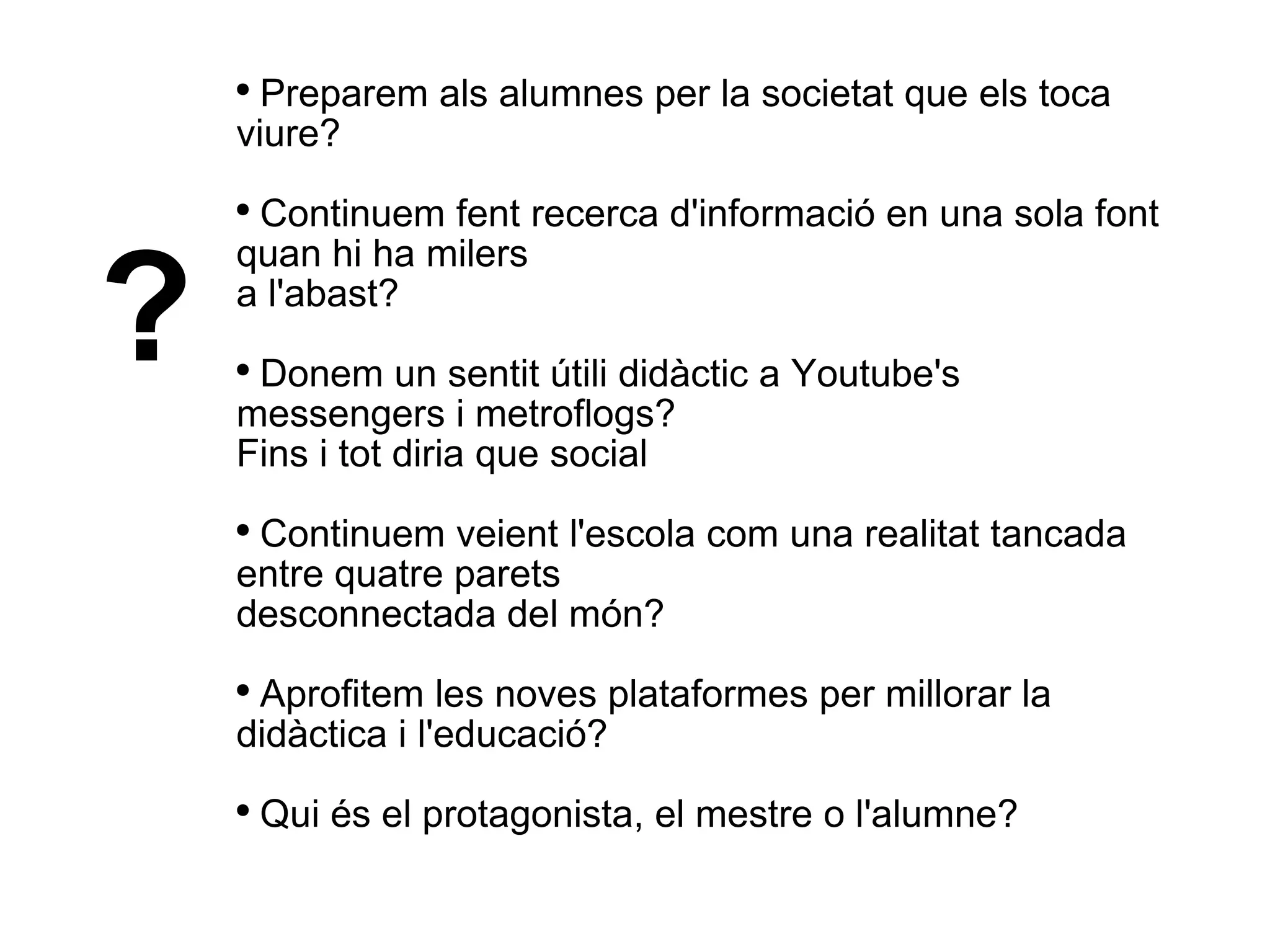 Blocs a l'escola. Blocseducacio