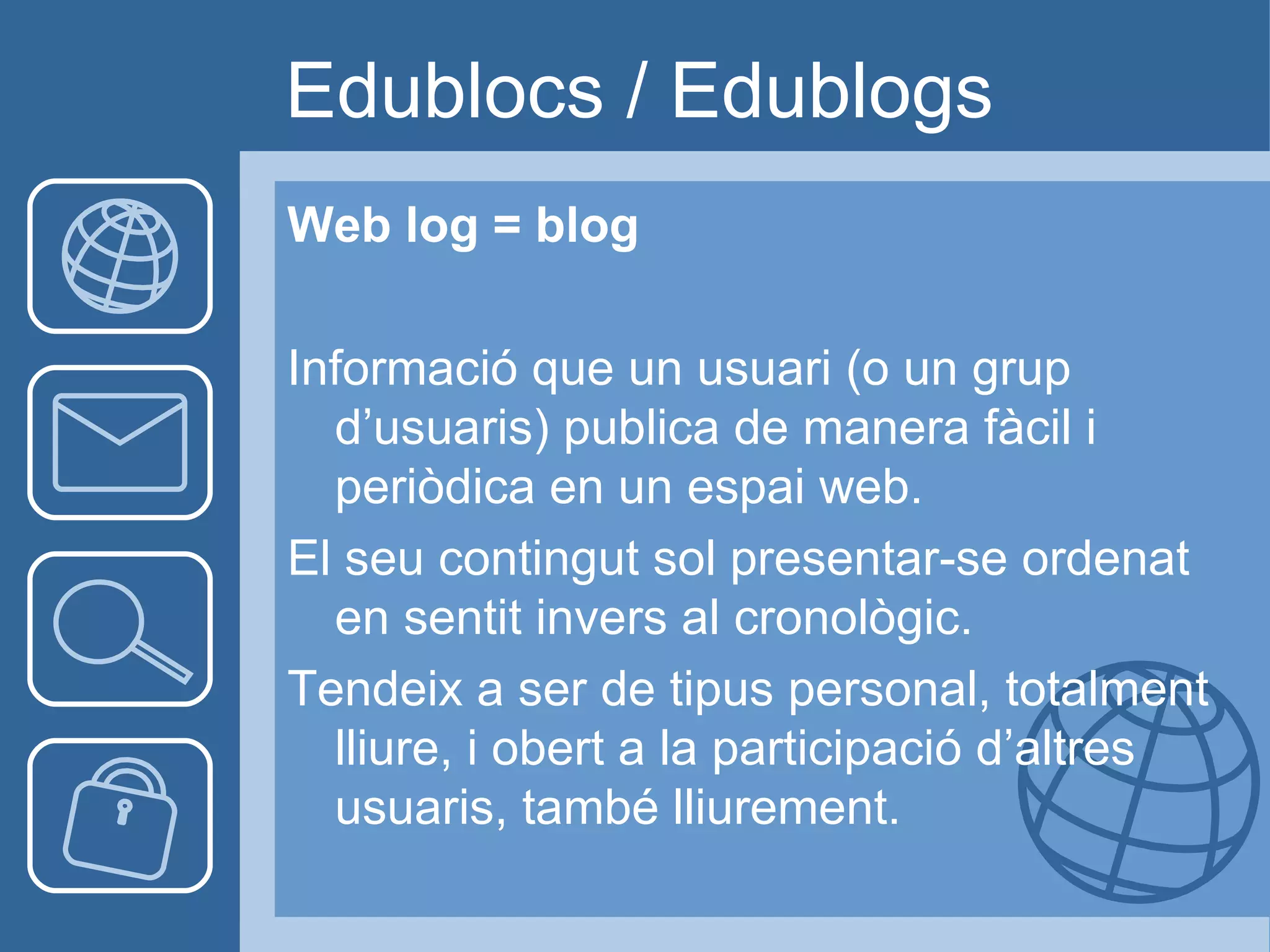 Blocs Educatius