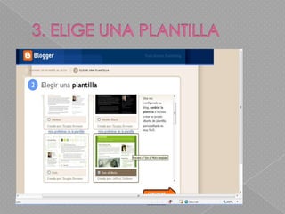 3. ELIGE UNA PLANTILLA 