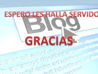 ESPERO LES HALLA SERVIDOGRACIAS