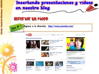 Licda. Desireé Jiménez -UNEFM




                                Ingresa a la dirección http://www.youtube.com/
 